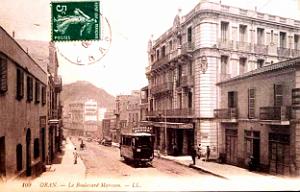 Oran - Boulevard Marceau - 1908
